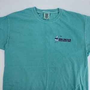 Comfort Colors Big Dicks Halfway Inn Fat Bottomed Gulls Graphic T-Shirt Large